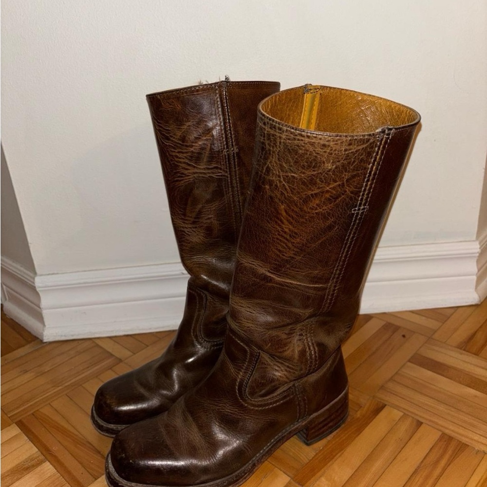 Vintage Frye Campus boots